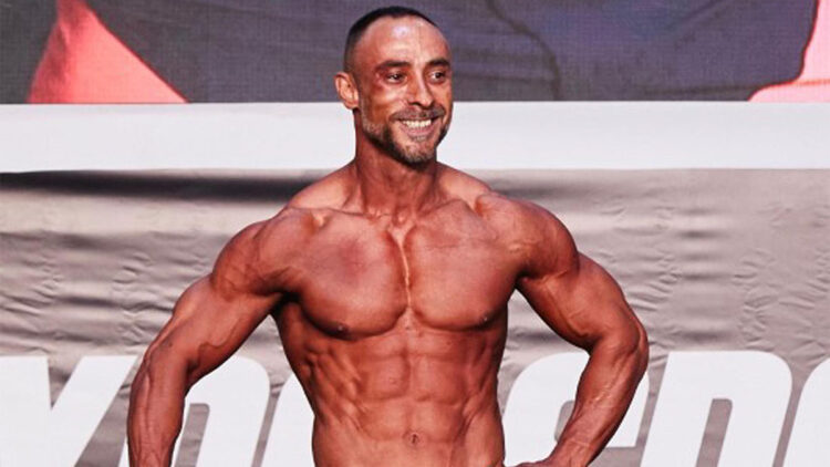 Ömer Karaman vücut geliştirme yarışmasında Türkiye ikincisi oldu