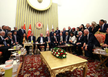 Meclis'te yeni yasama yılı dolayısıyla resepsiyon düzenlendi!