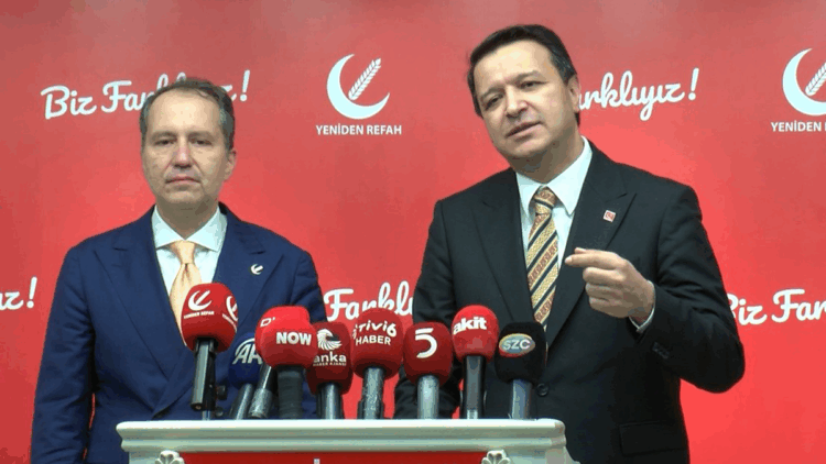 Mahmut Arıkan, Fatih Erbakan'ı ziyaret etti