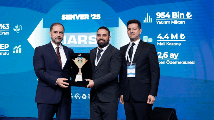 Marsa,’nın ‘Tesis İçinde Buhar Verimliliği’ projesine ödül