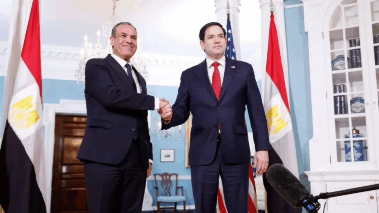 Mısır Dışişleri Bakanı Abdülati, ABD'li mevkidaşı Rubio ile görüştü