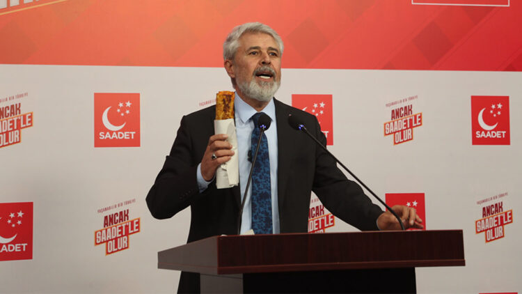 Saadet Partisi'nden dürümflasyon hesabı; Öğrencilerimizin dürümlerini kim yiyor?