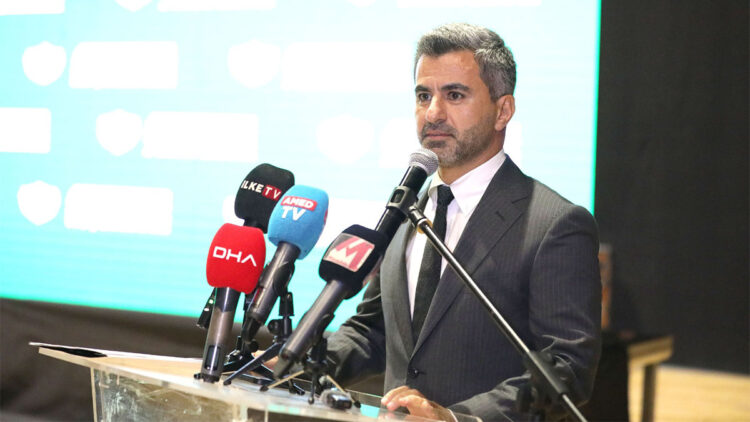 Amed Sportif Faaliyetler Kulübü’nün 8’inci başkanı Nahit Eren oldu