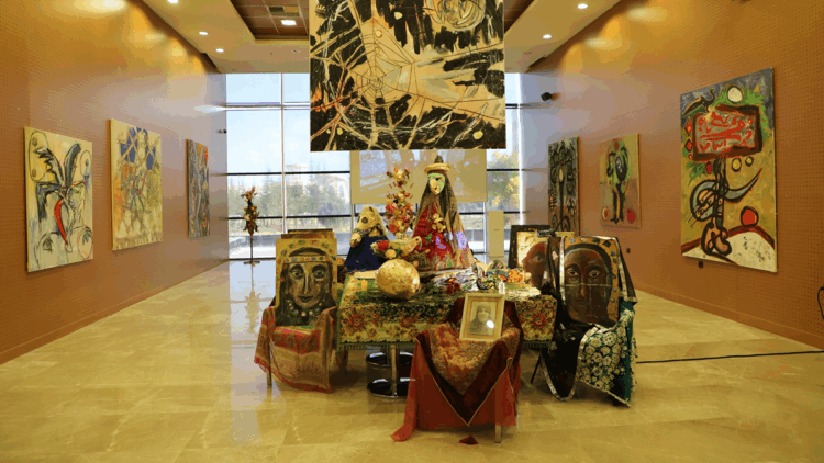 Nevşehir'de Almut Wegner’in 'Kök ve Kozmos' sergisi açıldı