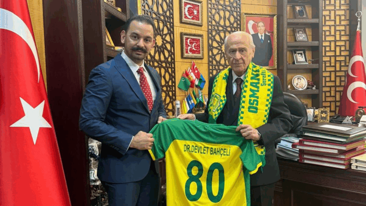 Osmaniyespor’dan Devlet Bahçeli'ye onursal başkanlık