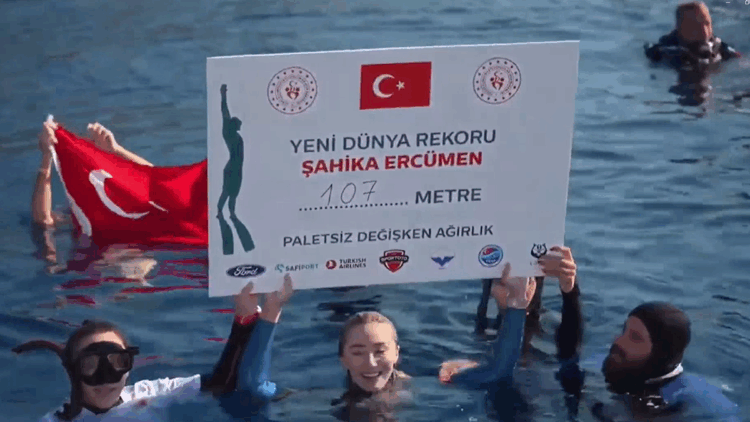 Şahika Ercümen'den yeni dünya rekoru!