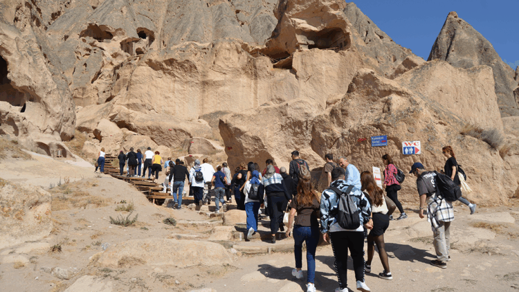 Selime Katedrali’nde sonbahar yoğunluğu