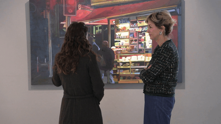 Senem Altaylı'dan Ankara temalı resim sergisi