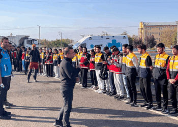 Sivil Savunma Programı öğrencileri de arama çalışmalarına katıldı