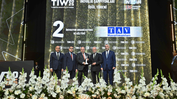 TAV Havalimanları, İnovaLİG'de ödüle layık görüldü