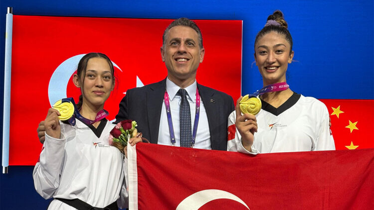 Emine Göğebakan ve Nafia Kuş Aydın dünya şampiyonu oldu