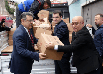 Trabzon'da Gazze için yardım kampanyası