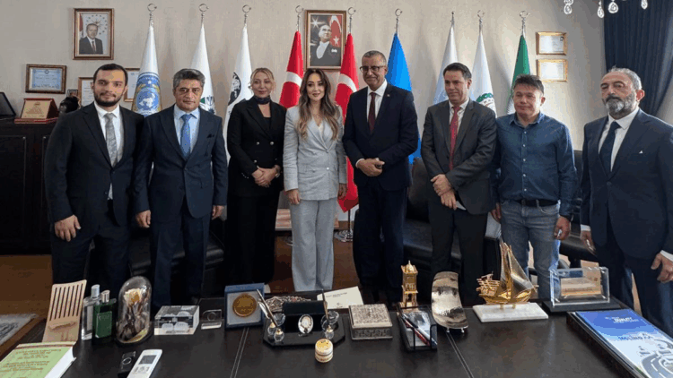 Tunus Büyükelçisinden ULUSKON Başkanı Atasoy’a ziyaret