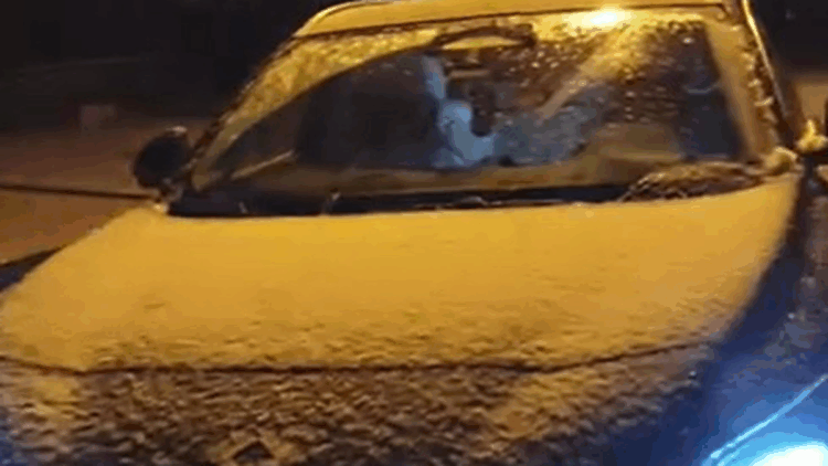 Uludağ'da kar yağışı başladı