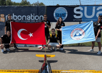 Üniversiteli gençler, Erciyes isimli İHA’larıyla Amerika’da yarıştı