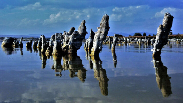 Van'da mikrobiyalitler fotoğrafçıların ilgi odağı oldu