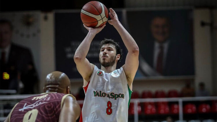 Yalovaspor Basketbol-Parmos Otel Bandırma Bordo Basketbolu mağlup etti