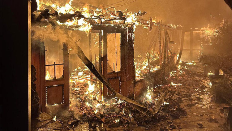 Muğla'da balık restoranı çıkan yangında küle döndü