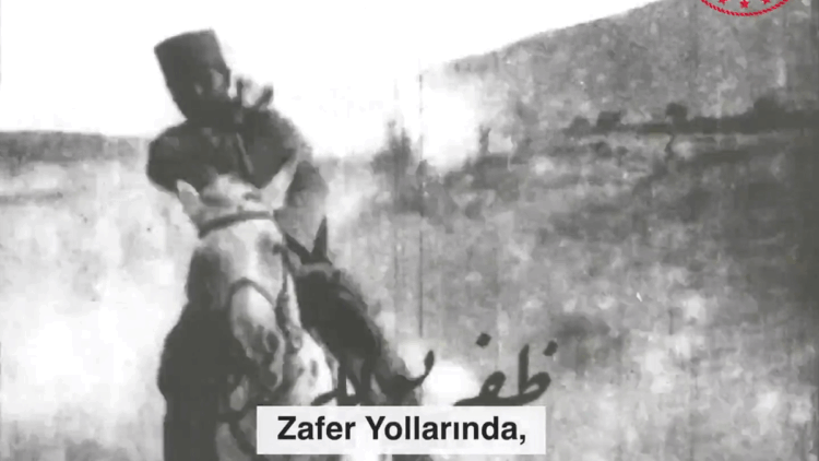 'Zafer Yollarında' filminin kayıp görüntüleri gün yüzüne çıkarıldı