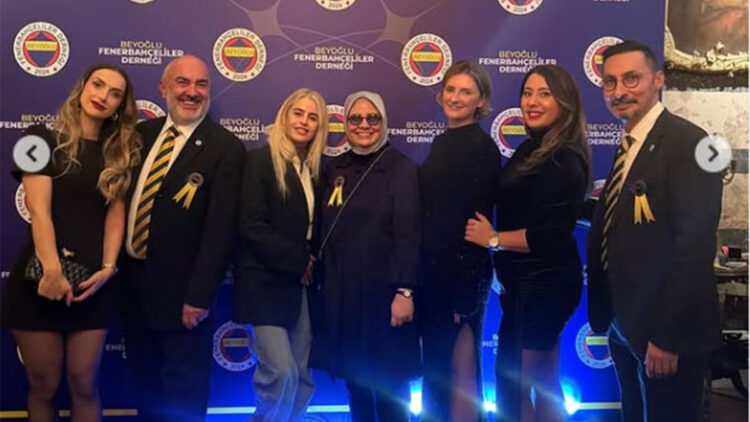 Büşra Pekin Beyoğlu Fenerbahçeliler Derneği'nin konuğu oldu