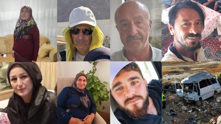 Tarım işçilerini taşıyan minibüsün şarampole yuvarlandığı kazada ölü sayısı 7'ye çıktı