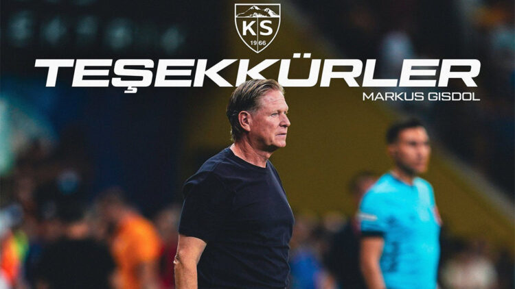 Kayserispor Markus Gisdol ile yollarını ayırdı