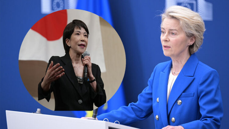 Ursula von der Leyen Sanae Takaichi'yi tebrik etti