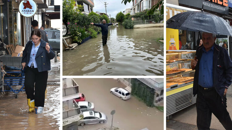 Meteoroloji uyarmıştı! Sağanak hayatı felç etti