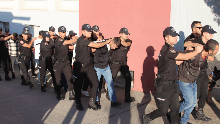 ‘Bayğaralar’ suç örgütüne yönelik operasyonda 96 tutuklama