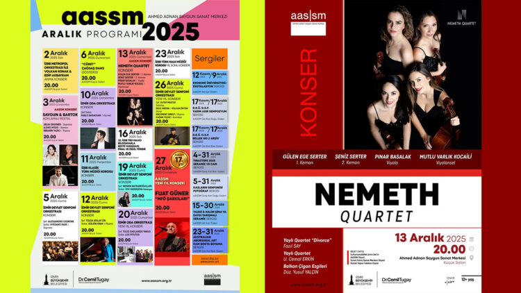 Aralık ayının her günü sanatla buluşuyor