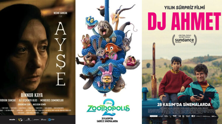 Vizyondaki filmler 28 Kasım-5 Aralık 2025