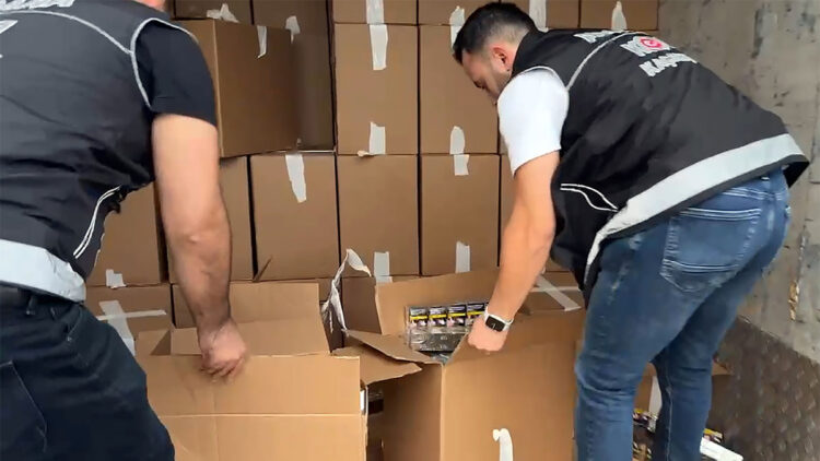 Taklit marka sigara operasyonu; 1 tutuklama