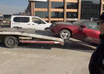 Ankara'da hurda araç temizliği; 13 araç trafikten men edildi