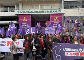 Ankara'da kadın cinayetlerine karşı yürüyüş
