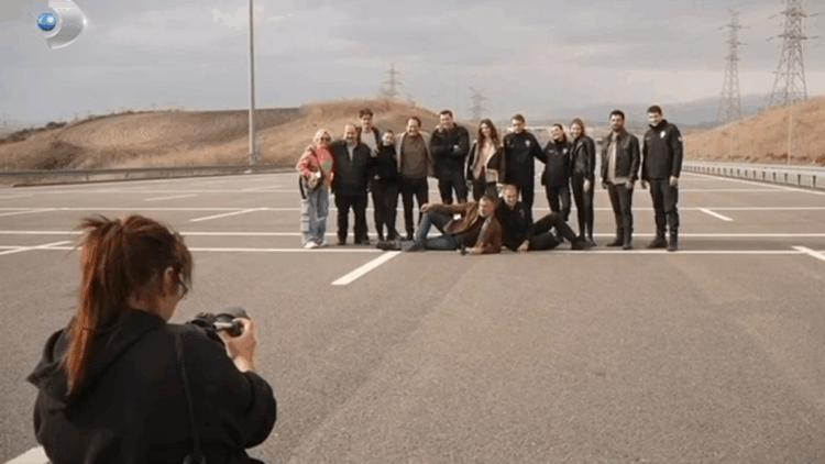 Arka Sokaklar'ın kamera arkası görüntüleri yayınlandı