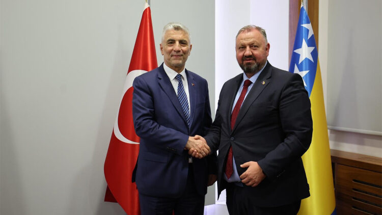 Bakan Bolat, Zenica-Doboj Kantonu Ekonomi Bakanı ile görüştü