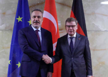 Hakan Fidan, Almanya Dışişleri Bakanı Johann Wadephul ile bir araya geldi