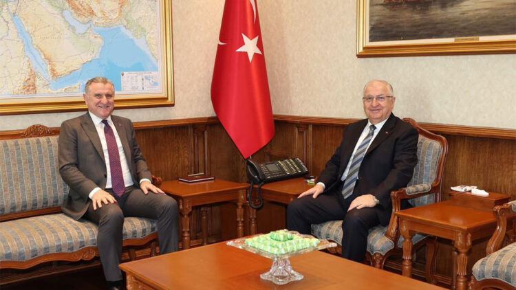 Yaşar Güler ile Gençlik ve Spor Bakanı bir araya geldi
