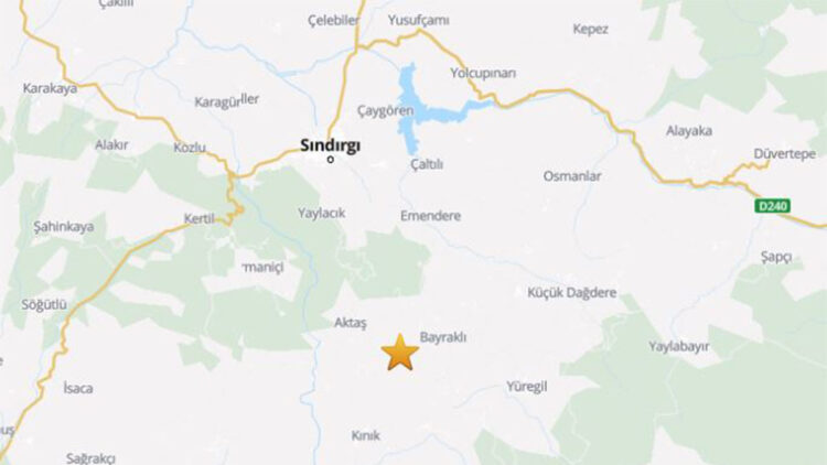 Balıkesir Sındırgı'da 4.2 büyüklüğünde deprem