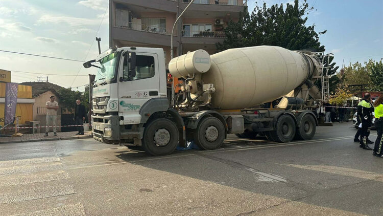 Beton mikserinin çarptığı Nadire Koç hayatını kaybetti