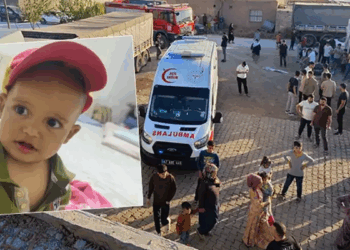 Babasının kullandığı TIR'ın altında kalan bebek toprağa verildi 