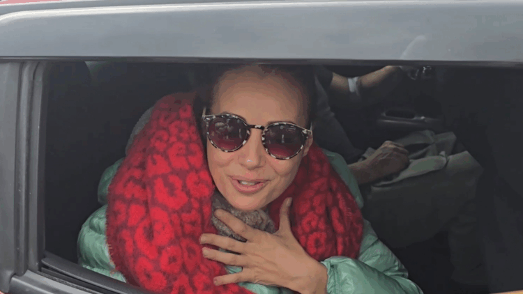 Beykoz'da trafik kazası geçiren oyuncu Özgü Namal taburcu oldu