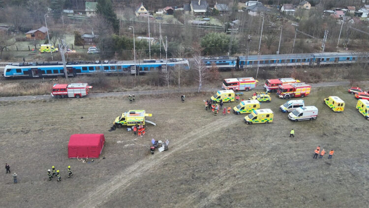 Çekya'da tren kazası; 40 kişi yaralandı