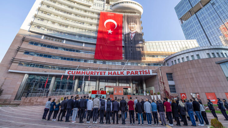 Gazi Mustafa Kemal Atatürk CHP Genel Merkezinde anıldı