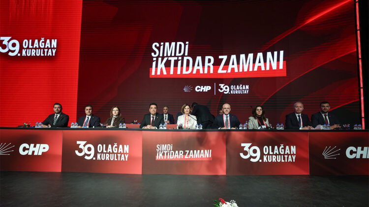 CHP'nin yönetim kadrosu belli oldu