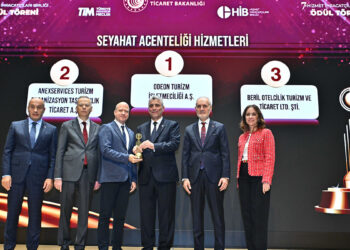 Coral Travel Group, hizmet ihracatı ödüllerinde birinci oldu