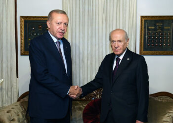 Cumhurbaşkanı Erdoğan bugün saat 18.00'de Bahçeli'yi ziyaret etti