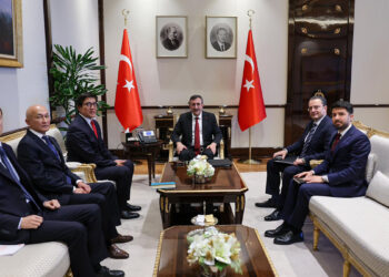 Cevdet Yılmaz Kırgızistan Bakanlar Kurulu Başkan Yardımcısı ile görüştü