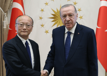 Cumhurbaşkanı Erdoğan, Asya Kalkınma Bankası Başkanı Kanda'yı kabul etti