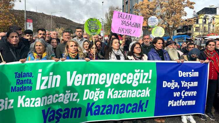 Maden değil yaşam istiyoruz! Doğa talanına ‘Hayır’